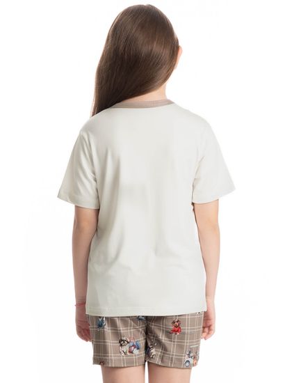 Pijama Curto Infantil Unissex Dogs Golf - Imagem 4 - Desktop