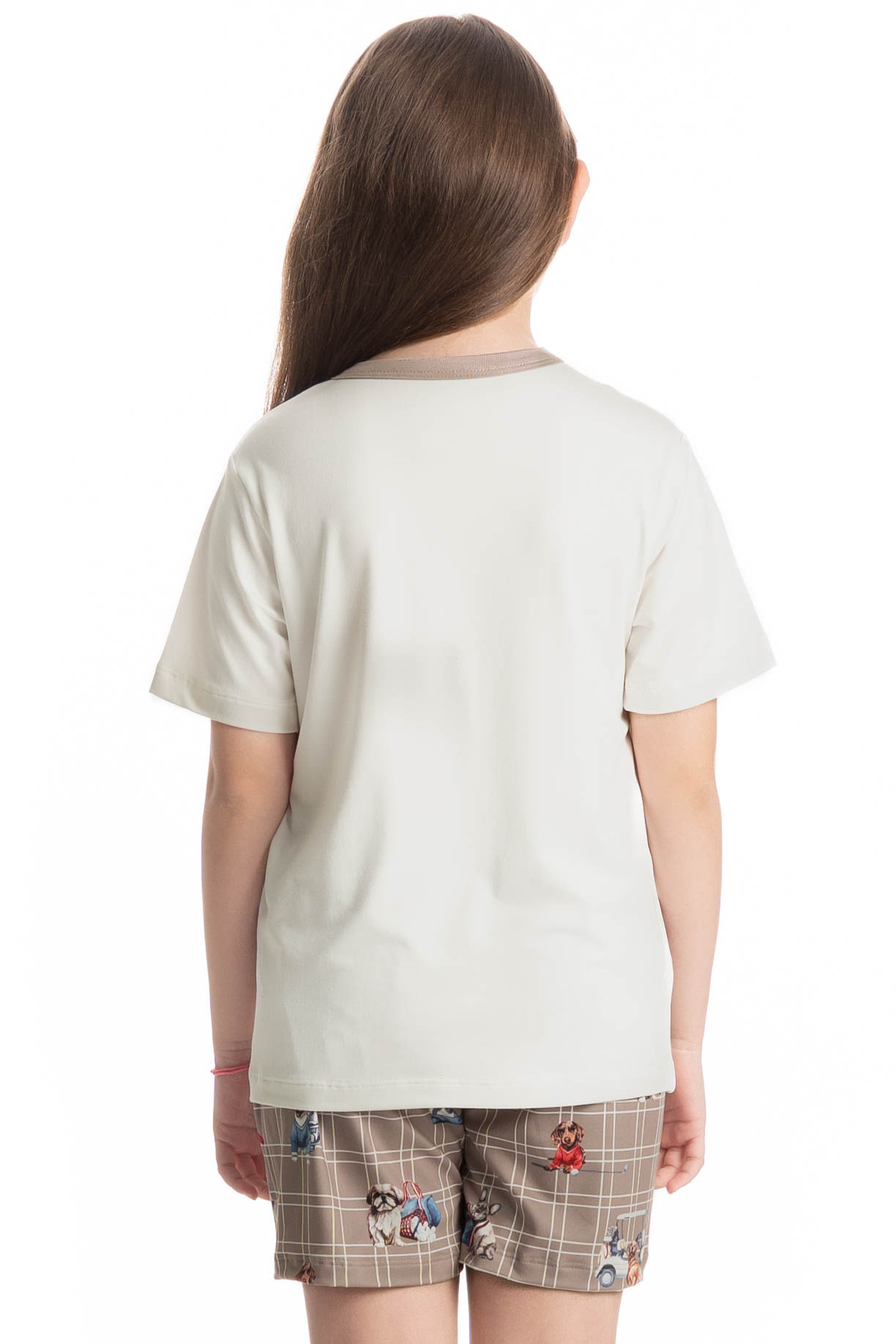 Pijama Curto Infantil Unissex Dogs Golf - Imagem 4 - Mobile