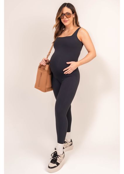 Macacão Comfort Essence Vivame Preto - Imagem 1
