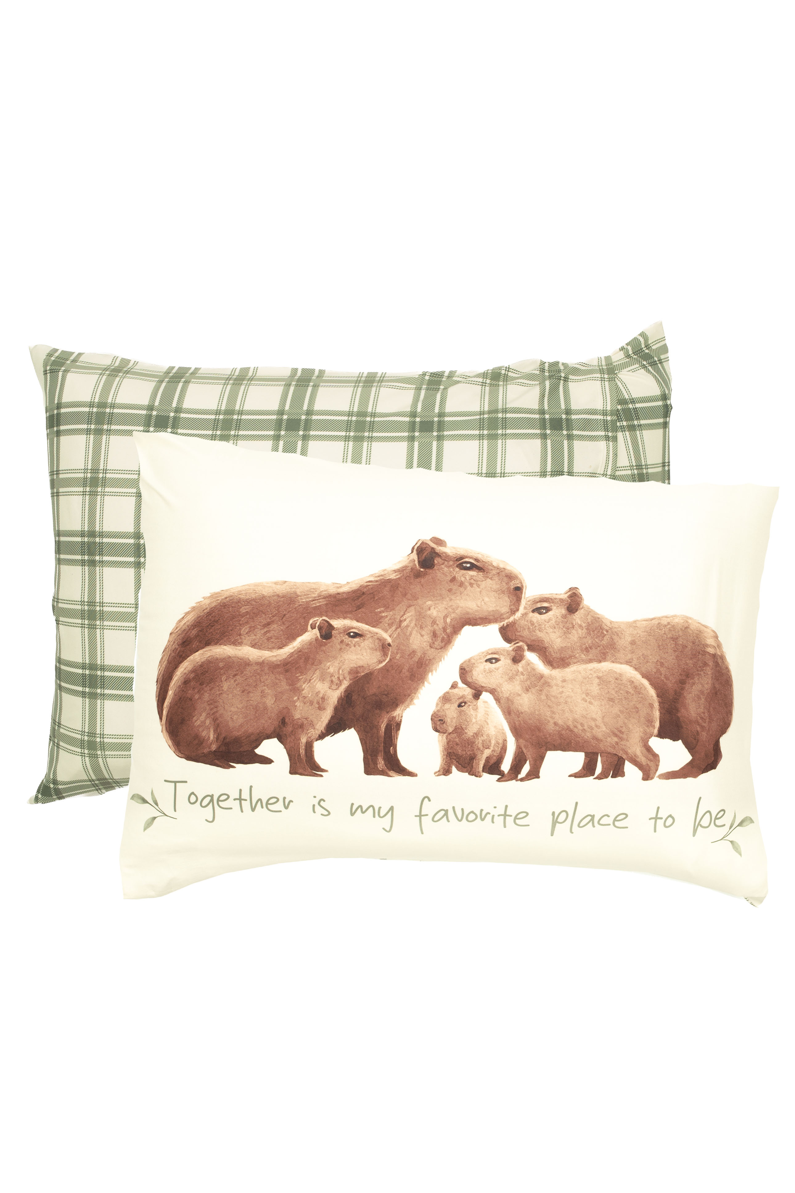 Kit Fronha Capivara Branco - Imagem 2