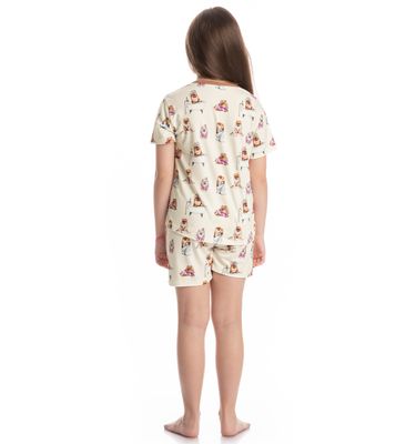 Pijama Infantil Curto Lyla Spa - Imagem 4 - Mobile