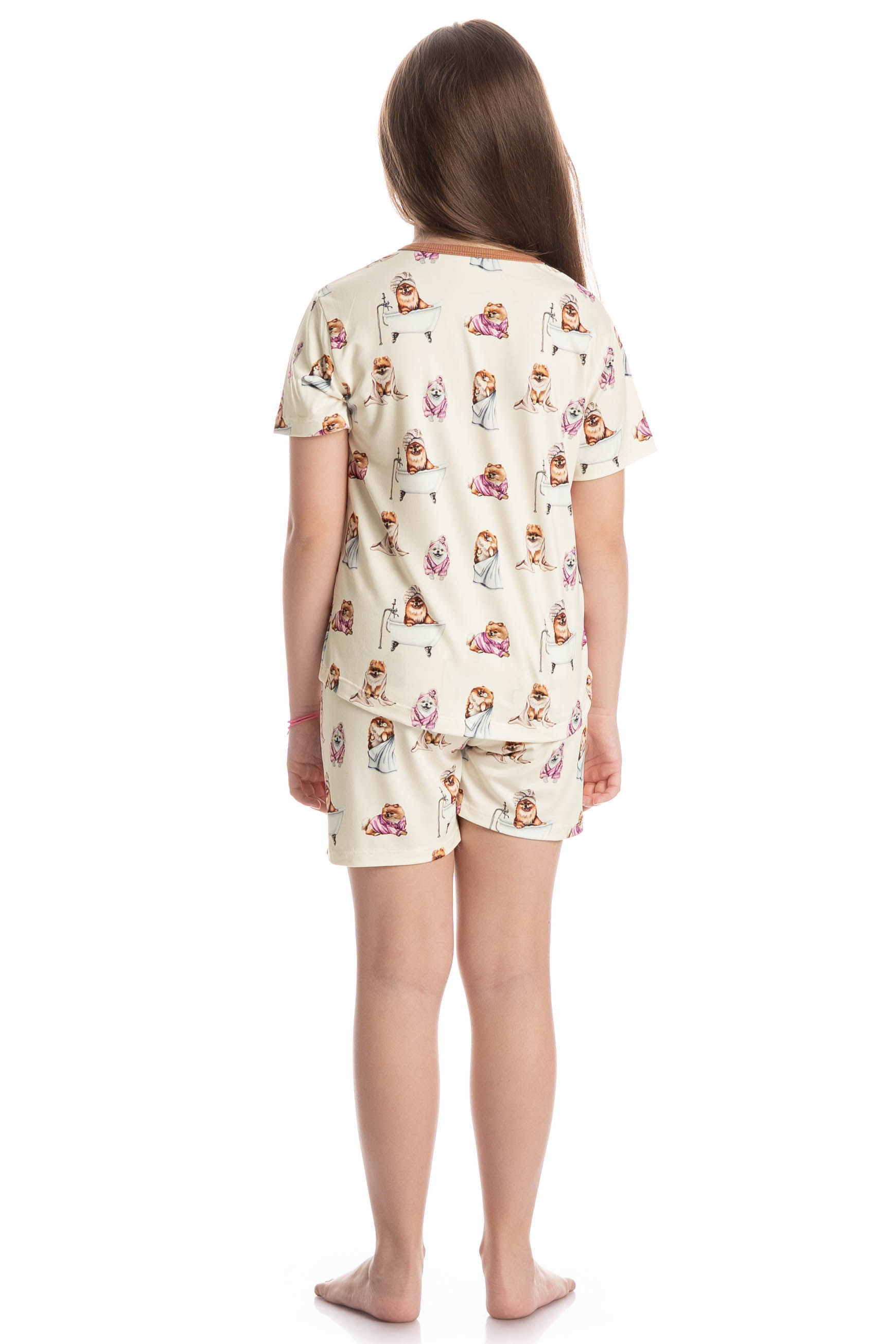 Pijama Infantil Curto Lyla Spa - Imagem 4 - Mobile