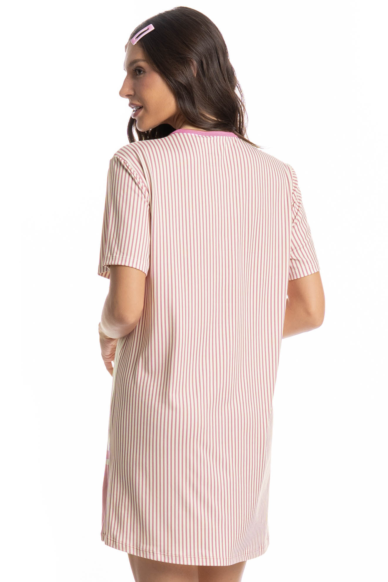 Camisão Curto Lyla Spa Branco - Imagem 2