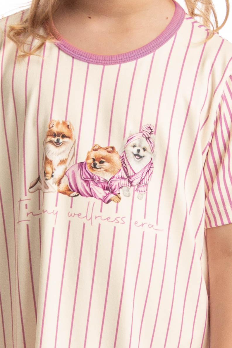 Camisão Infantil Curto Lyla Spa - Imagem 5 - Mobile