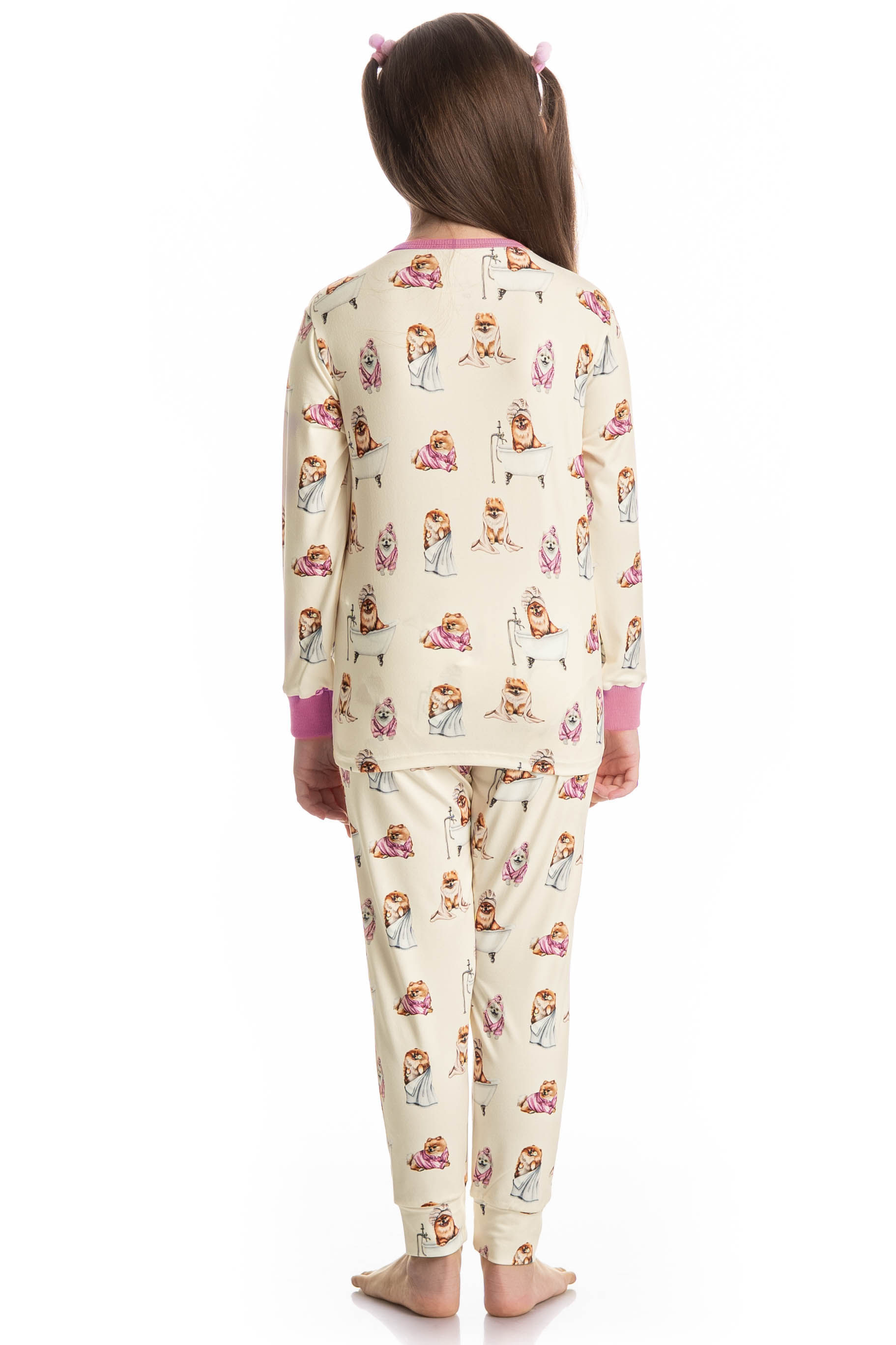 Pijama Longo Infantil Lyla Spa Branco - Imagem 2