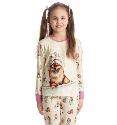 Pijama Longo Infantil Lyla Spa - Imagem 3 - Mobile