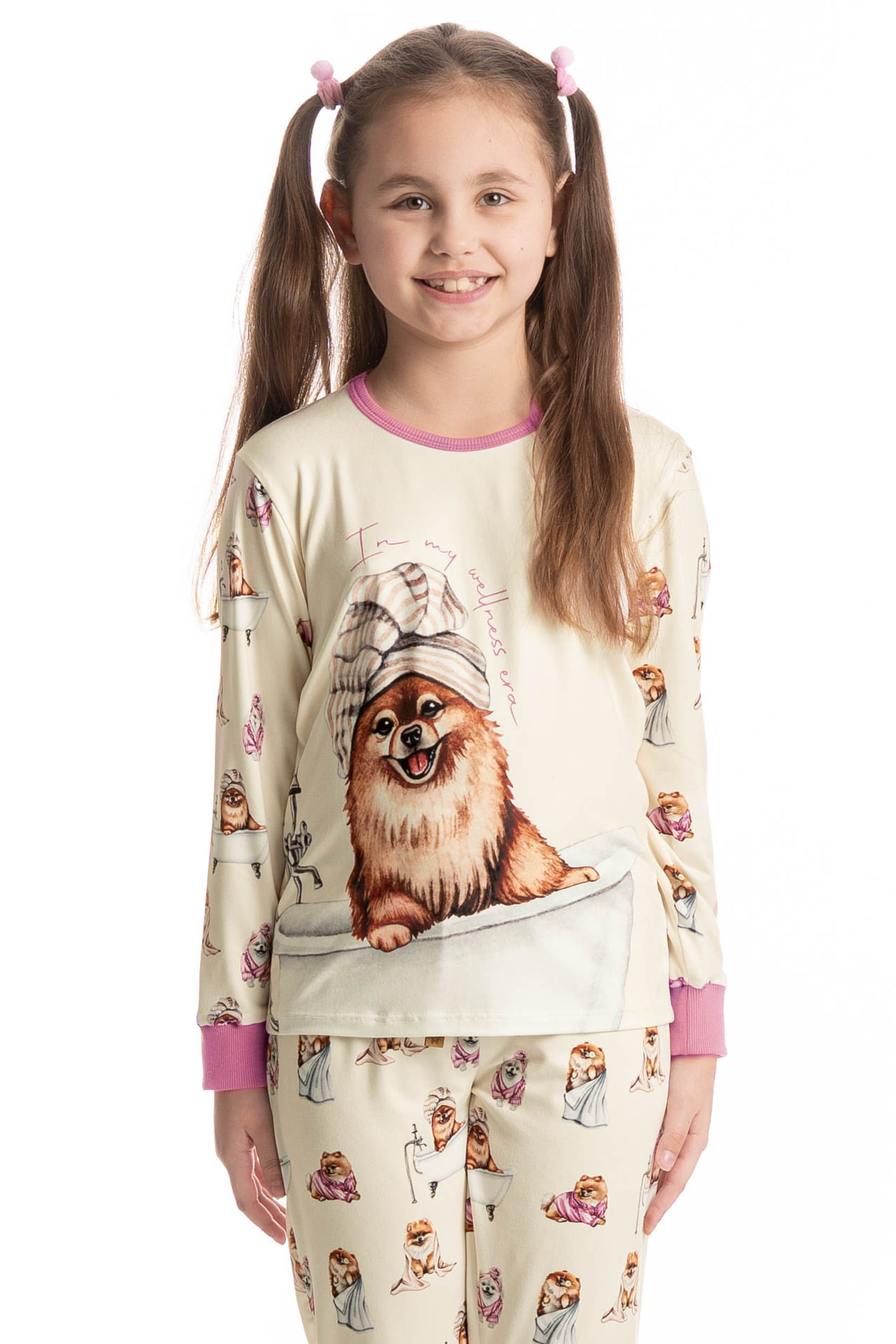Pijama Longo Infantil Lyla Spa - Imagem 3 - Mobile