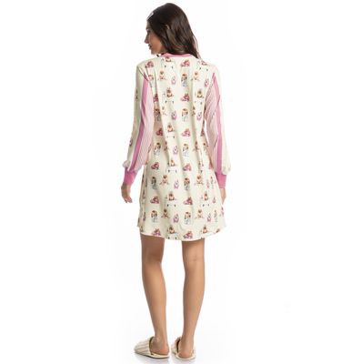 Camisão Curto Manga Longa Lyla Spa - Imagem 4 - Mobile