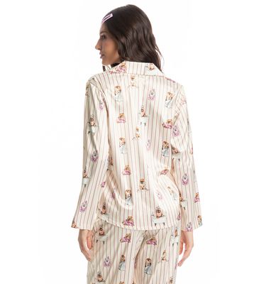 Pijama Longo Americano Lyla Spa - Imagem 4 - Mobile