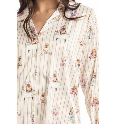 Pijama Longo Americano Lyla Spa - Imagem 5 - Mobile