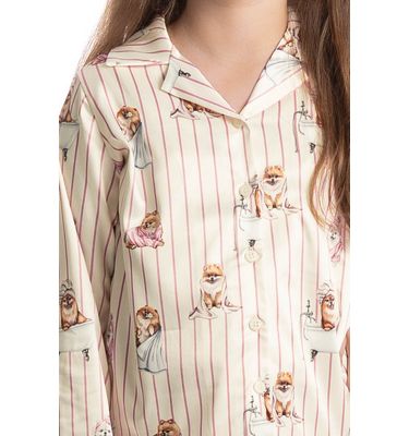 Pijama Longo Infantil Americano Lyla Spa - Imagem 5 - Mobile