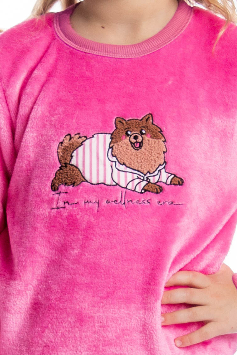 Pijama Longo Infantil Soft Lyla Spa - Imagem 5 - Mobile