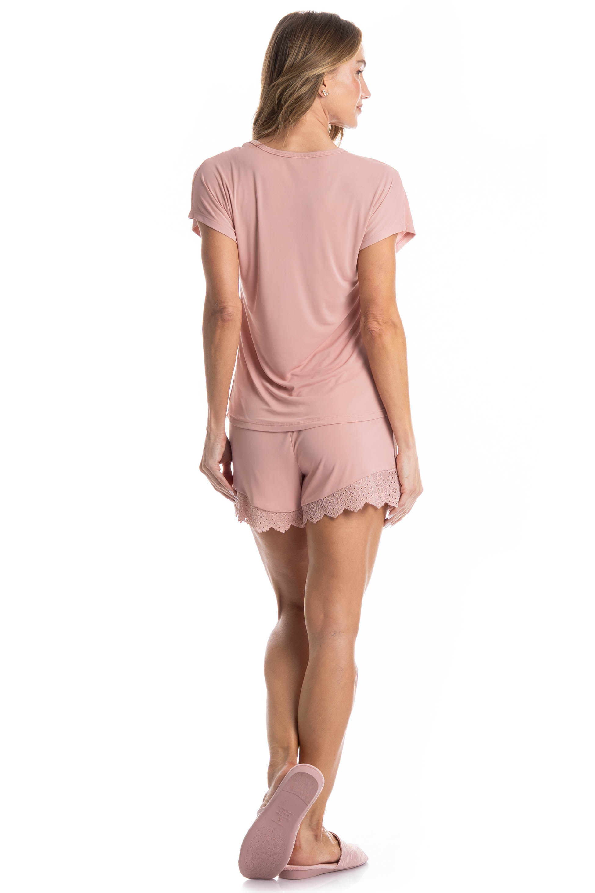 Pijama Feminino Curto Nani - Imagem 4 - Mobile