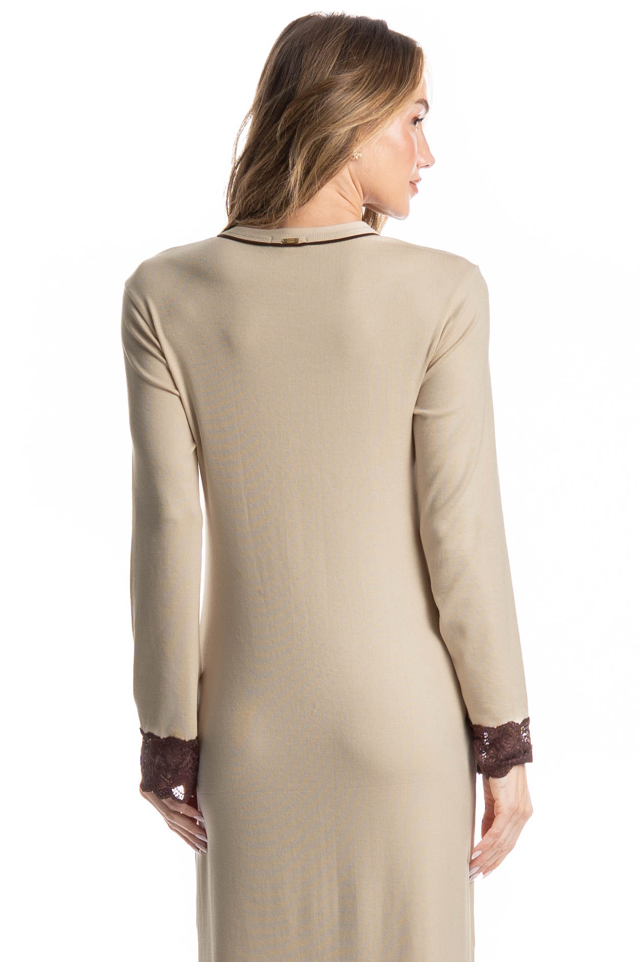 Camisão Feminino Midi Sofia - Imagem 4 - Mobile