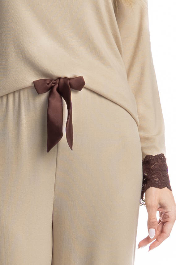 Pijama Feminino Longo Sofia - Imagem 5 - Mobile