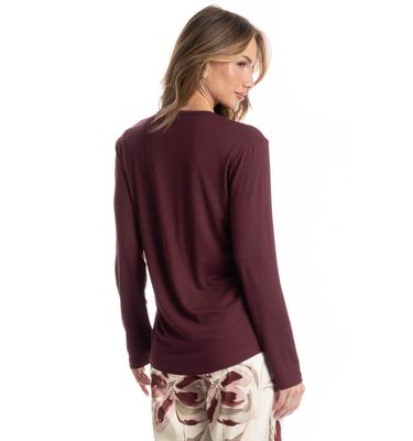Pijama Longo Flora - Imagem 4 - Mobile