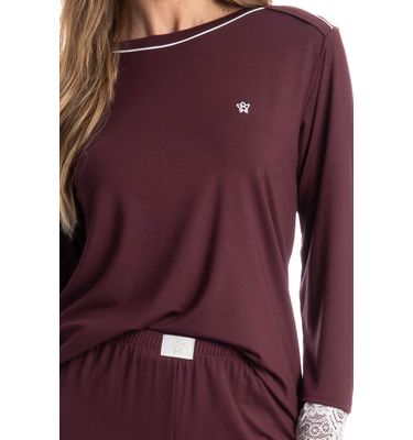 Pijama Feminino Longo Acácia - Imagem 5 - Mobile