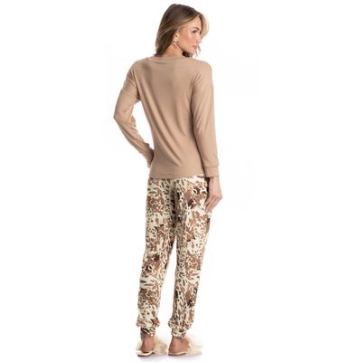 Pijama Feminino Longo Hera - Imagem 2 - Mobile