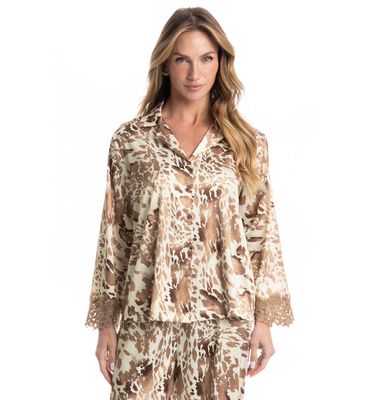 Pijama Feminino Longo Americano Hera - Imagem 3 - Mobile