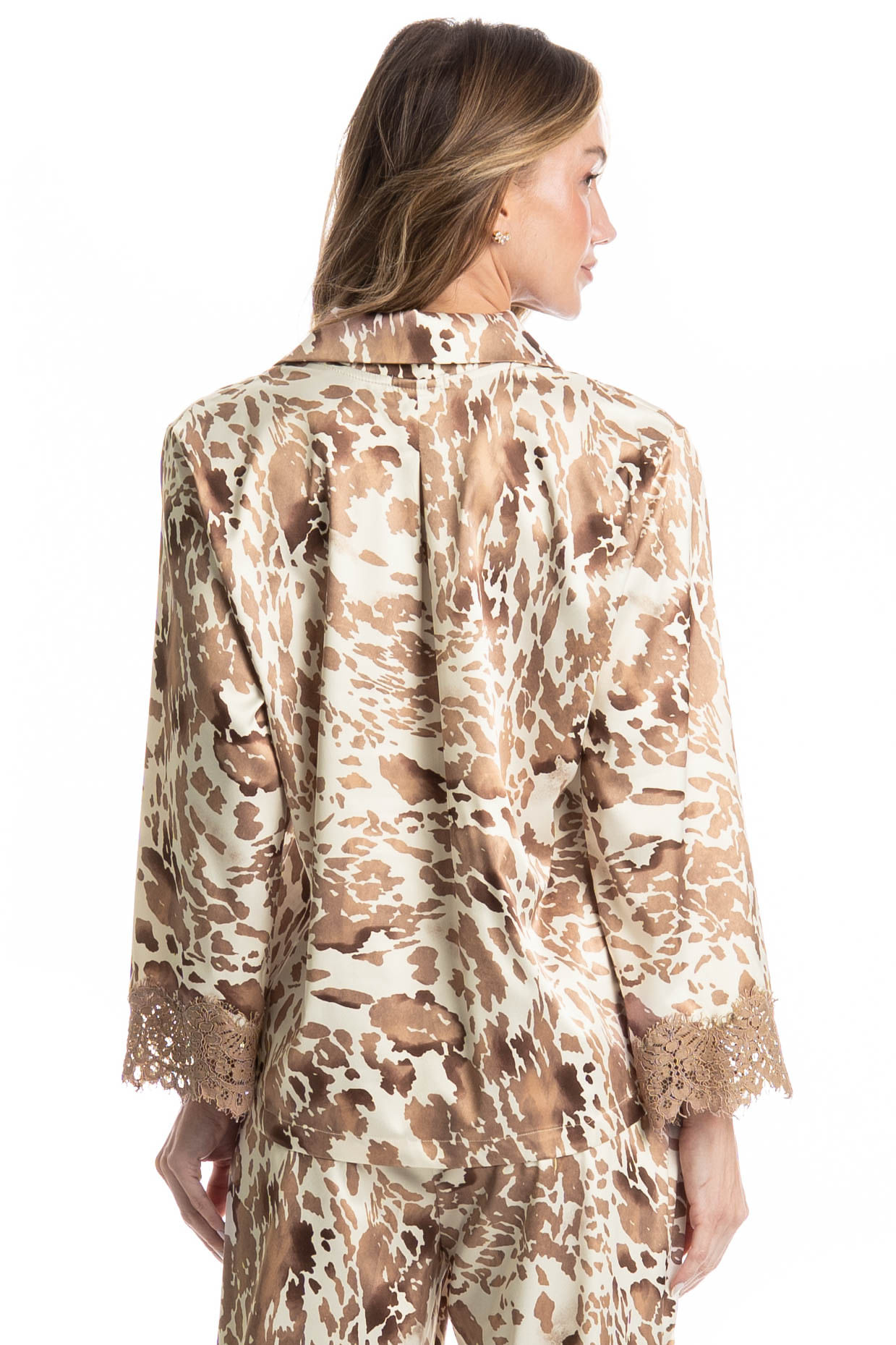 Pijama Feminino Longo Americano Hera - Imagem 4 - Mobile