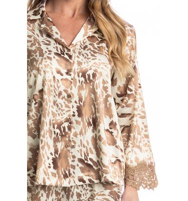 Pijama Feminino Longo Americano Hera - Imagem 5 - Mobile
