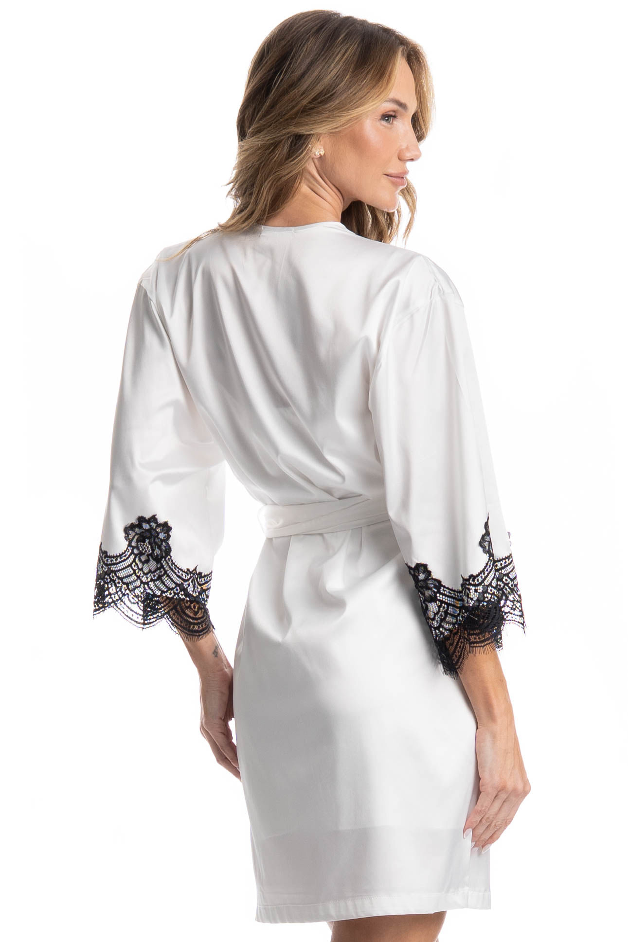 Robe Feminino Curto Chloe Branco - Imagem 2