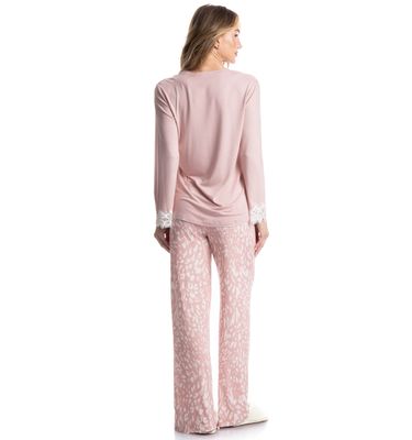 Pijama Wide Leg Luísa - Imagem 2 - Mobile