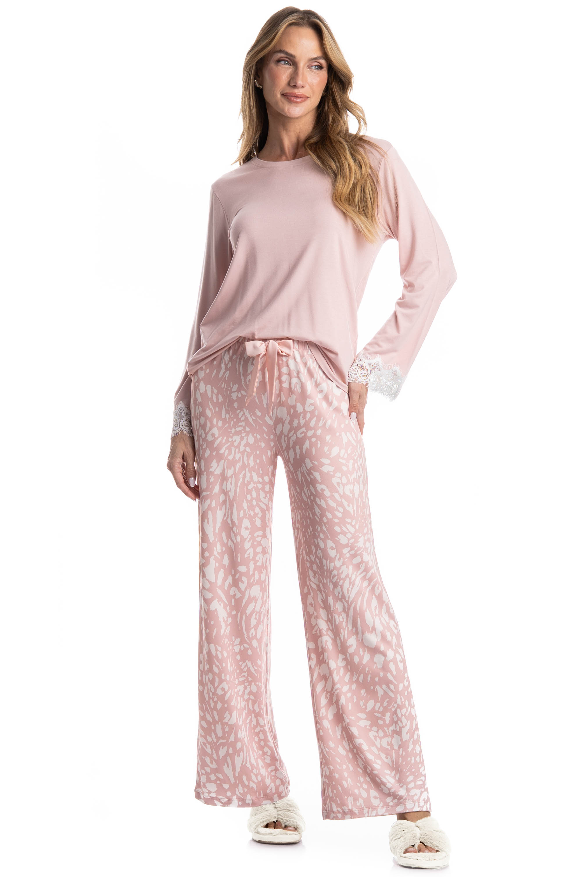 Pijama Wide Leg Luísa - Imagem 1