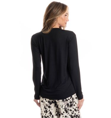 Pijama Feminino Longo Helen - Imagem 4 - Mobile