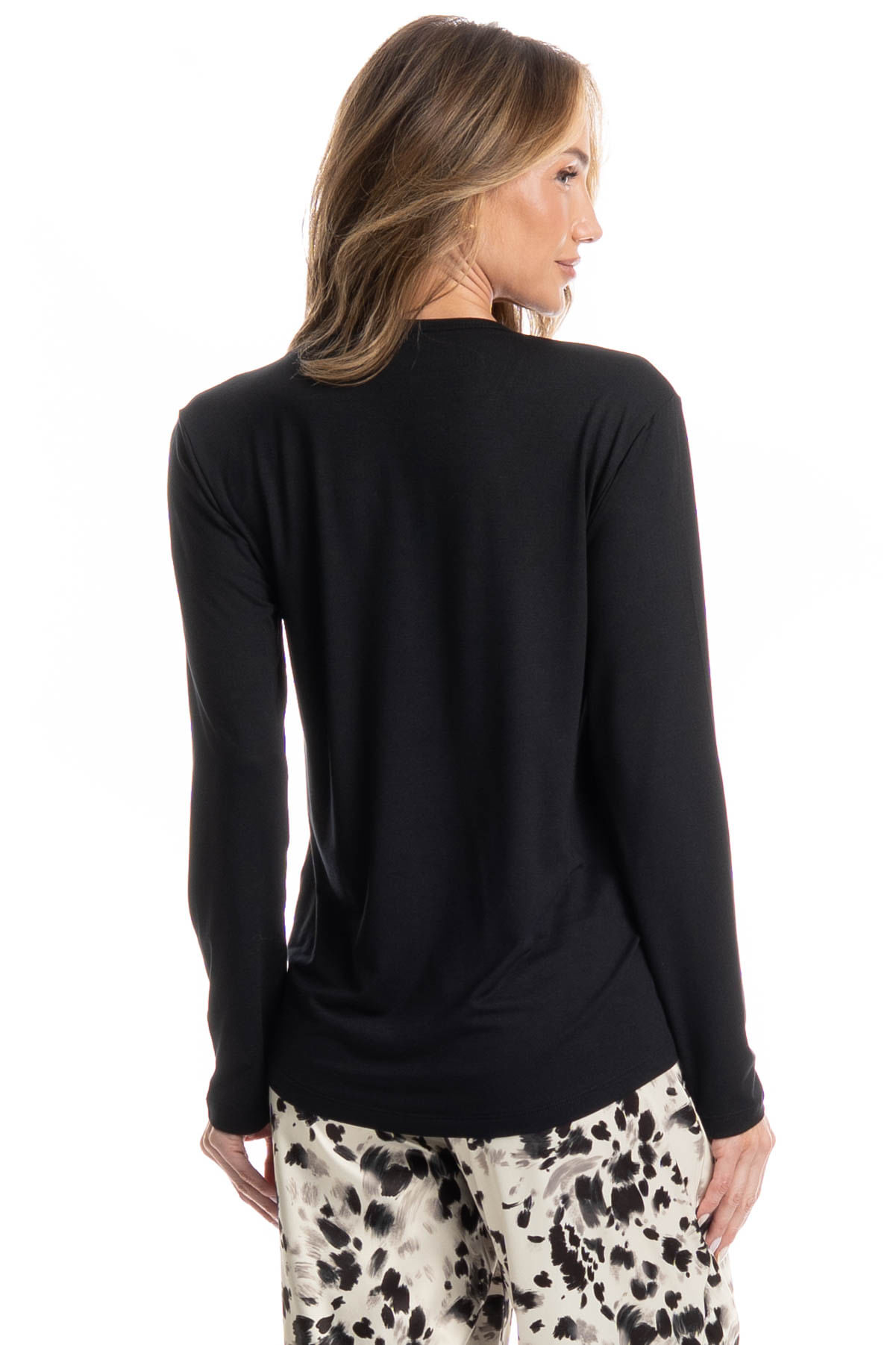 Pijama Feminino Longo Helen - Imagem 4 - Mobile