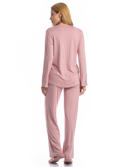 Pijama Longo Americano Laise - Imagem 2 - Desktop