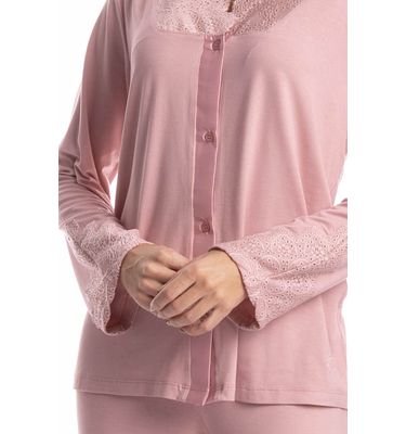 Pijama Longo Americano Laise - Imagem 5 - Mobile