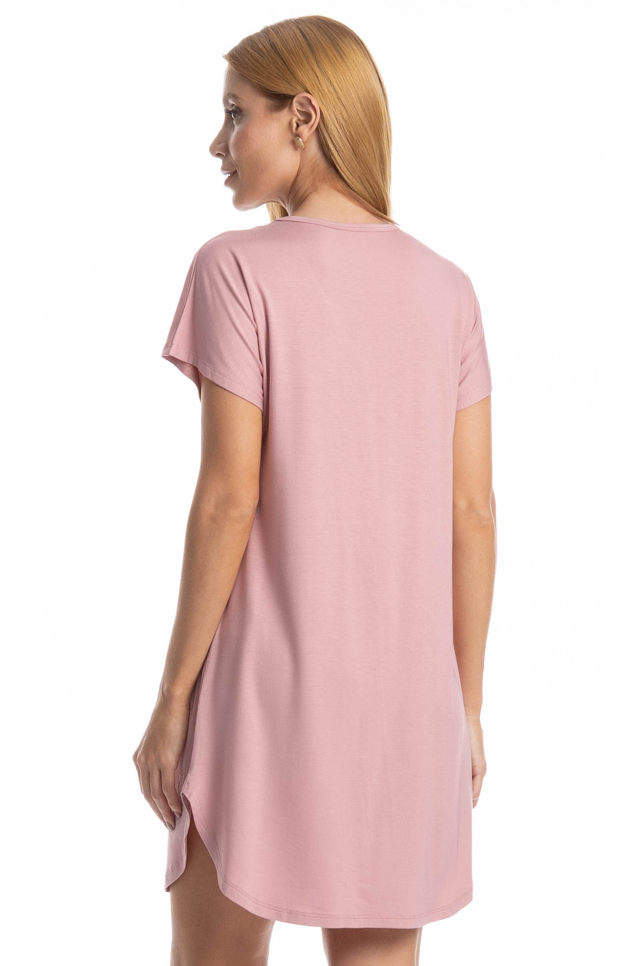 Camisão Curto Laise Rosa-3 - Imagem 2