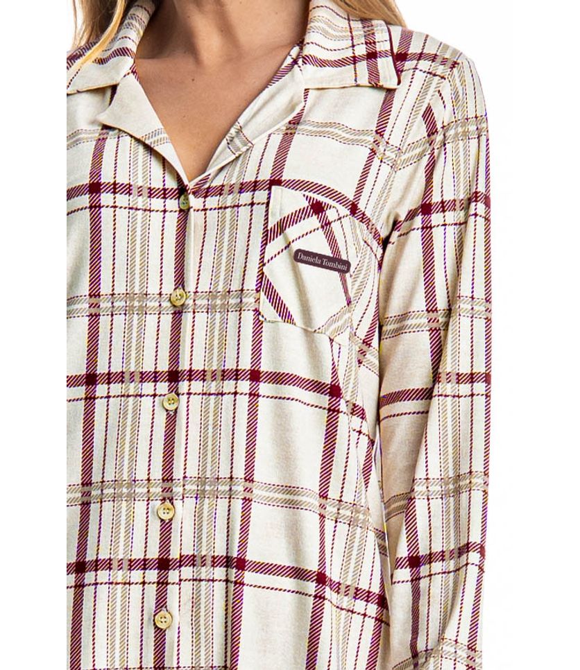 Camisão Abotoado Jaque - Imagem 5 - Desktop