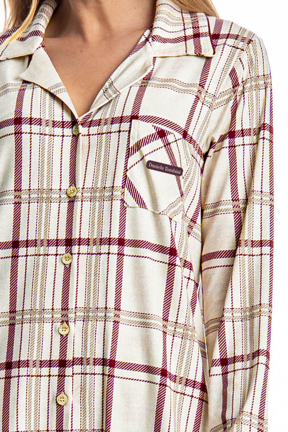 Camisão Abotoado Jaque - Imagem 5 - Mobile