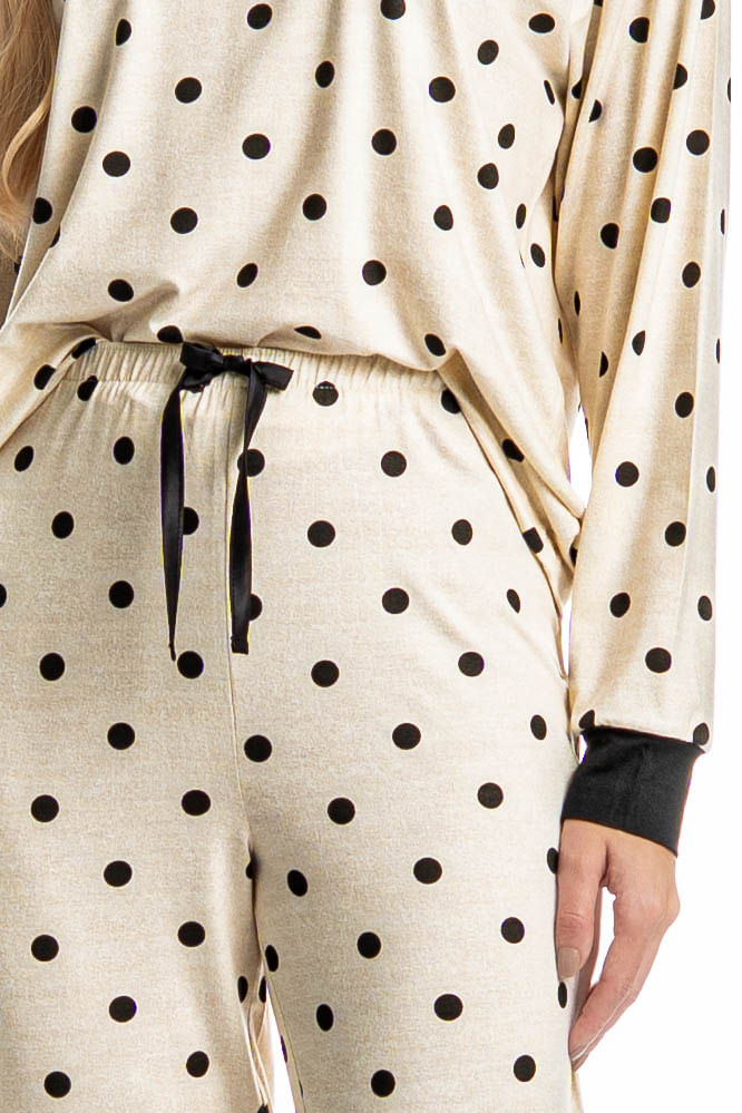 Pijama Feminino Longo Sabrina - Imagem 5 - Mobile