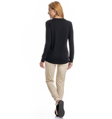 Pijama Feminino Legging Sabrina - Imagem 2 - Mobile