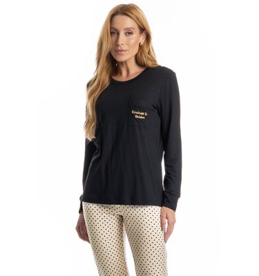 Pijama Feminino Legging Sabrina - Imagem 3 - Mobile
