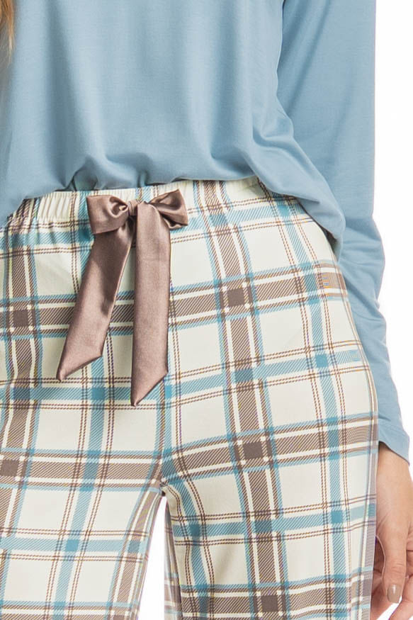 Pijama Feminino Longo Analu - Imagem 5 - Mobile