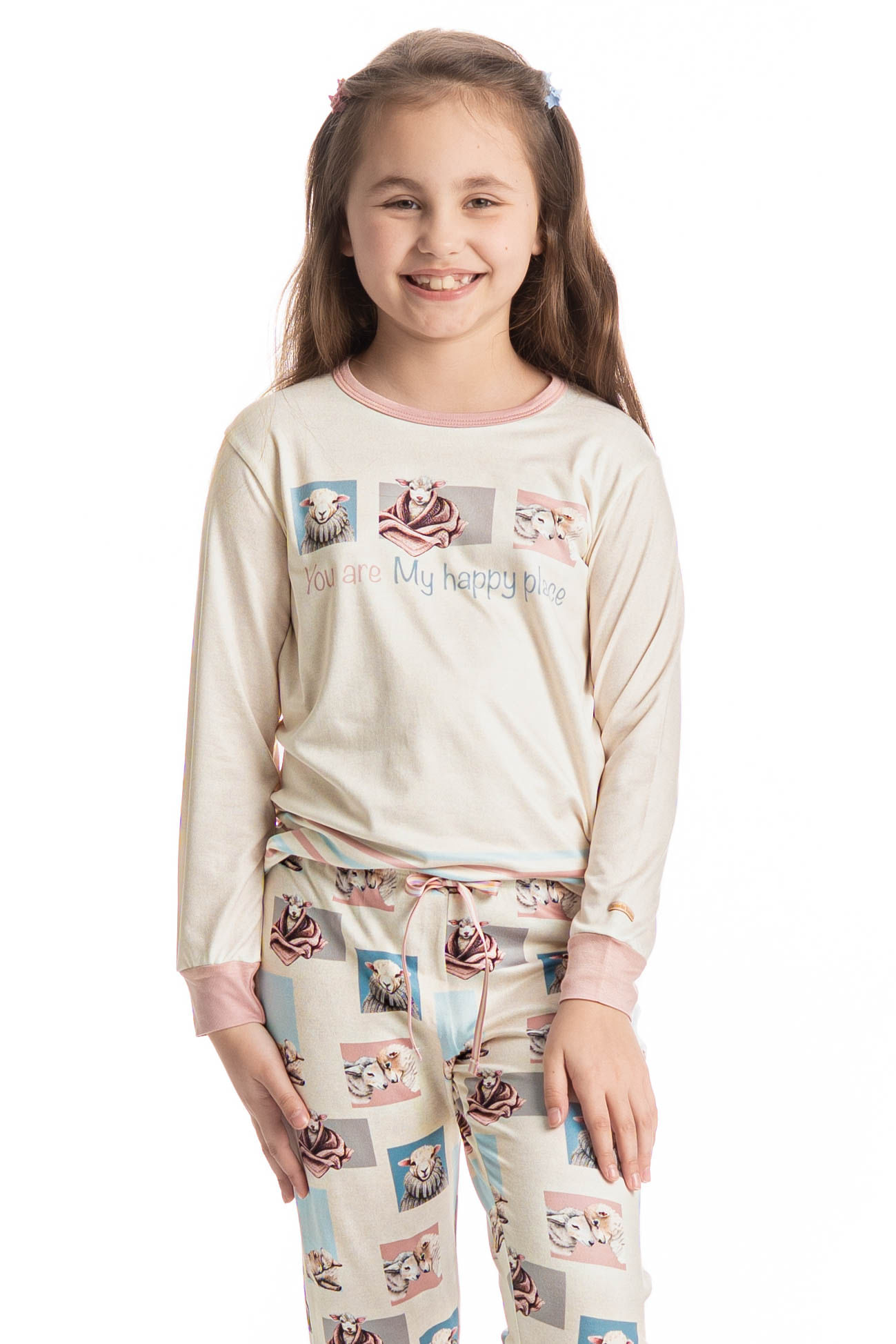 Pijama Longo Infantil Sheep - Imagem 3 - Mobile