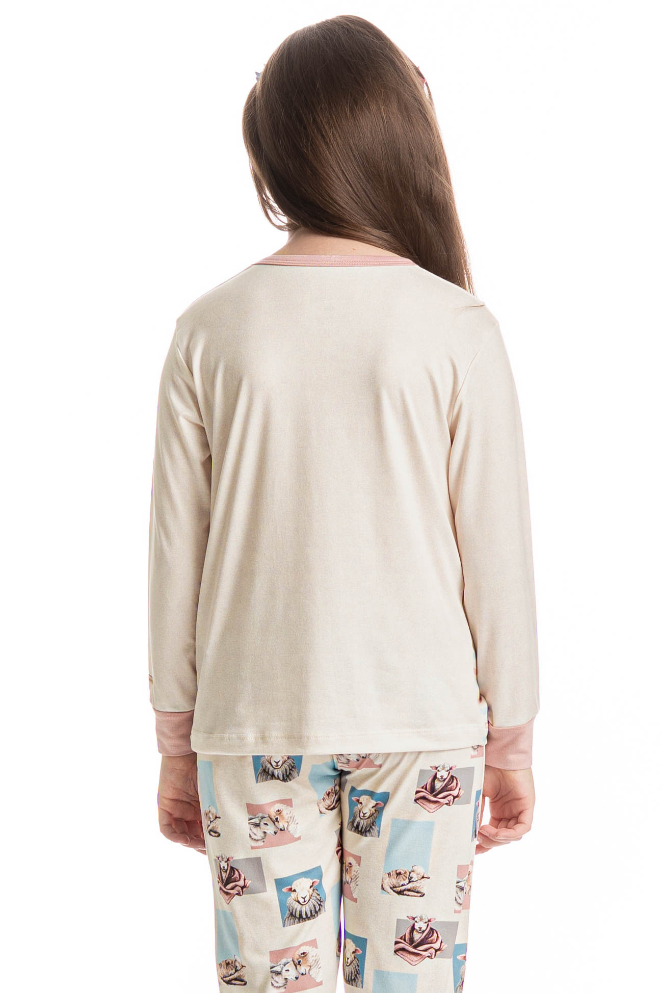 Pijama Longo Infantil Sheep - Imagem 4 - Mobile
