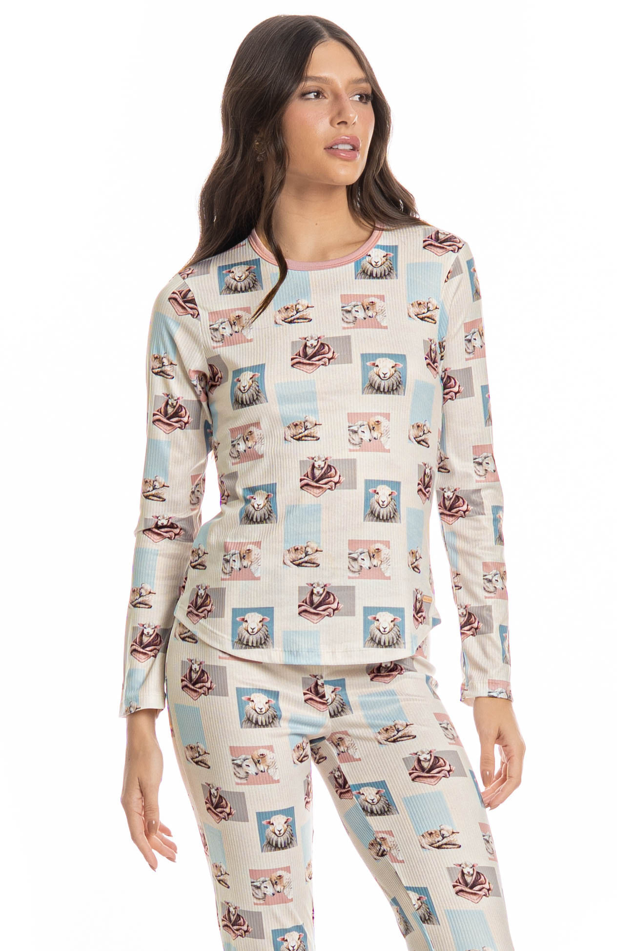 Pijama Slim Sheep - Imagem 3 - Mobile