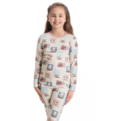 Pijama Infantil Slim Sheep - Imagem 3 - Mobile