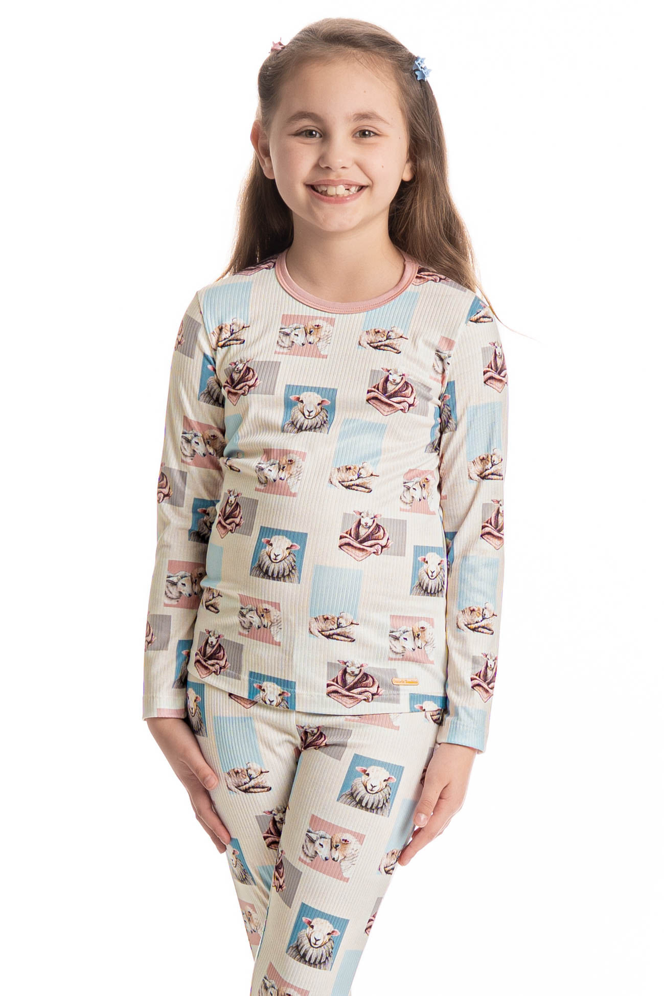 Pijama Infantil Slim Sheep - Imagem 3 - Mobile