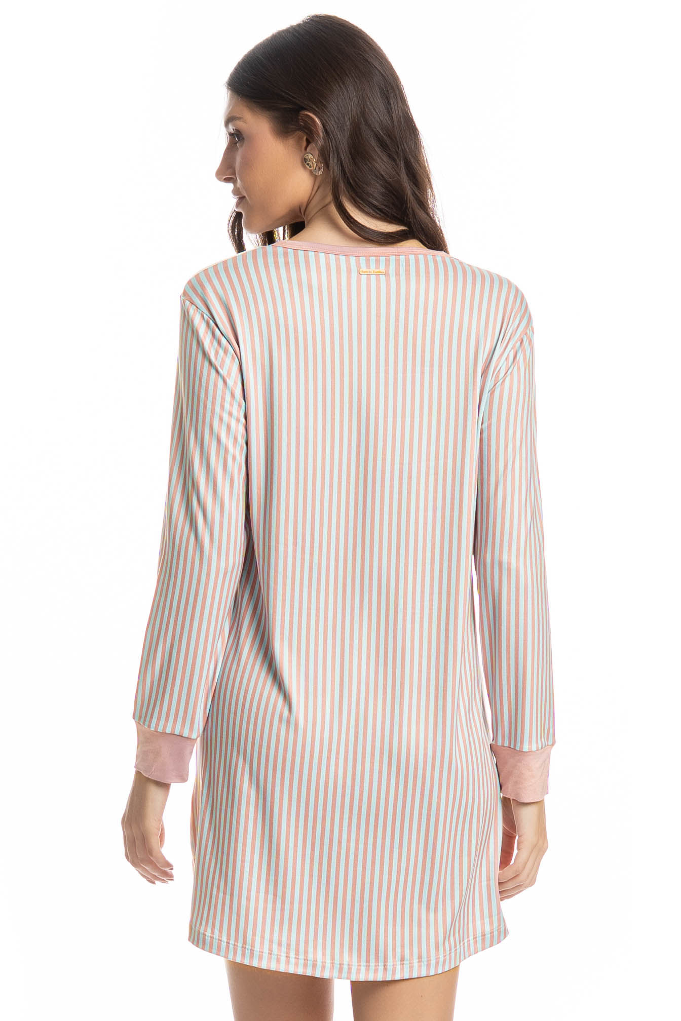 Camisão Manga Longa Sheep Branco - Imagem 2