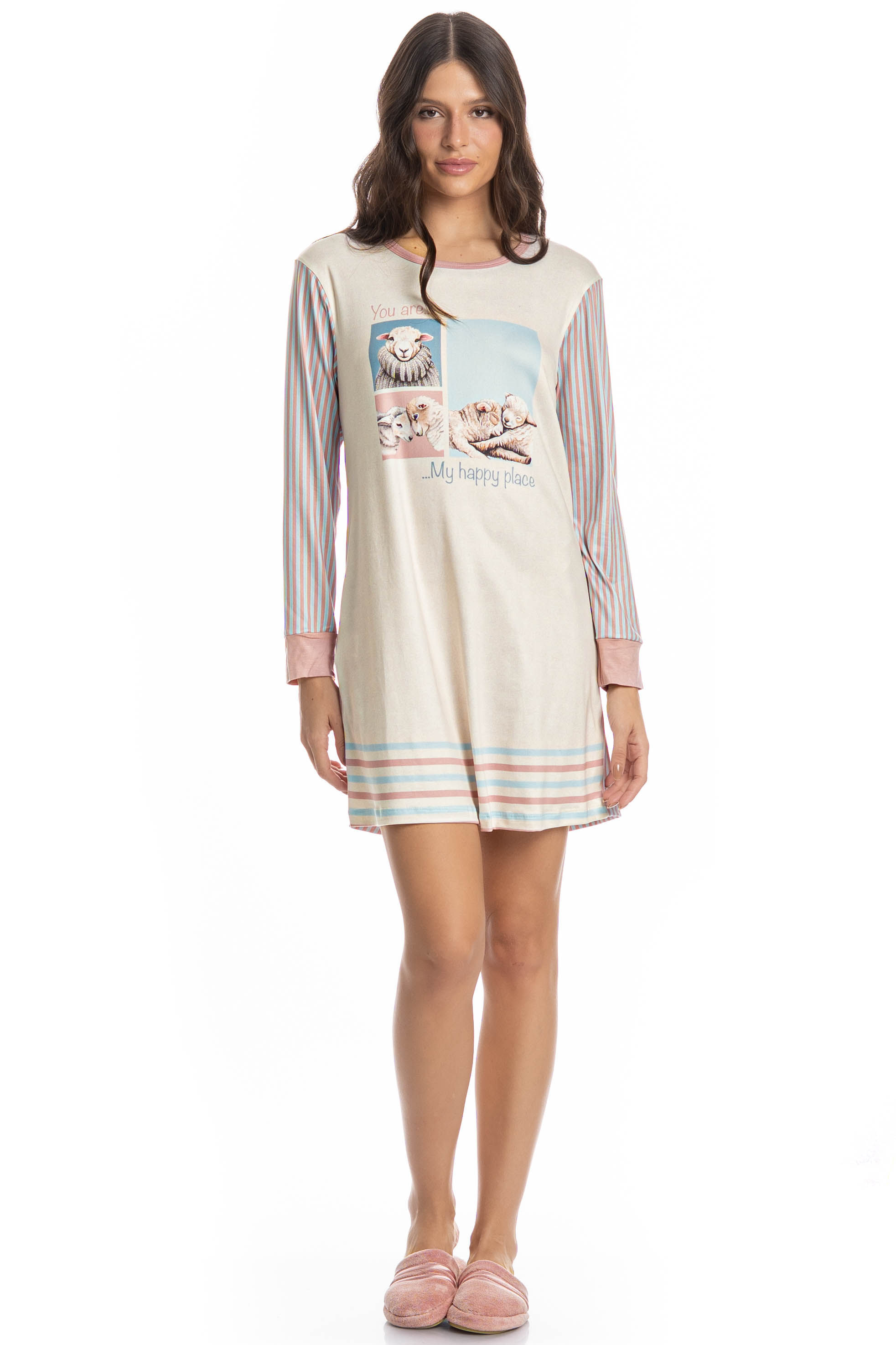 Camisão Manga Longa Sheep - Imagem 3 - Mobile