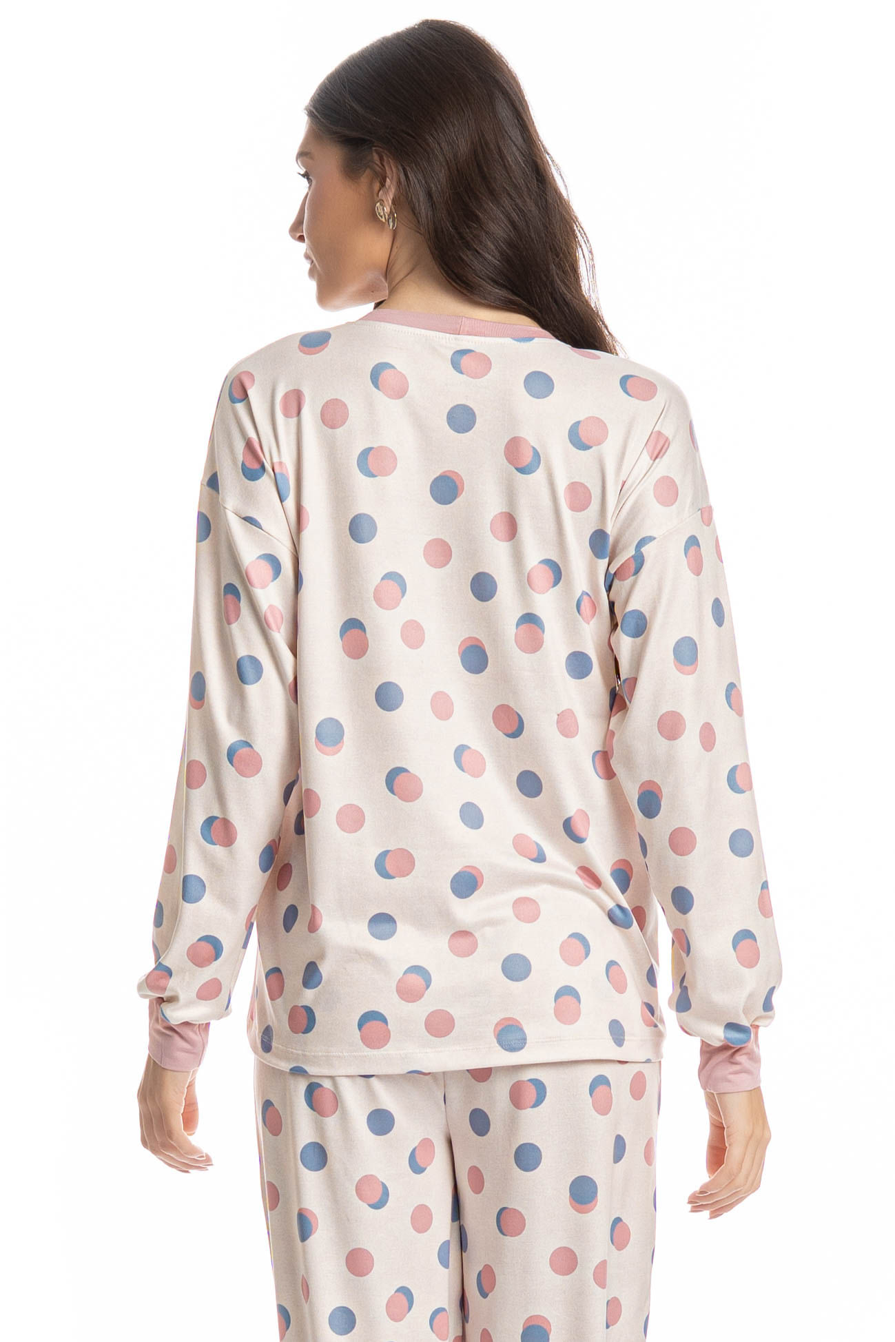 Pijama Longo Velvet Sheep - Imagem 4 - Mobile