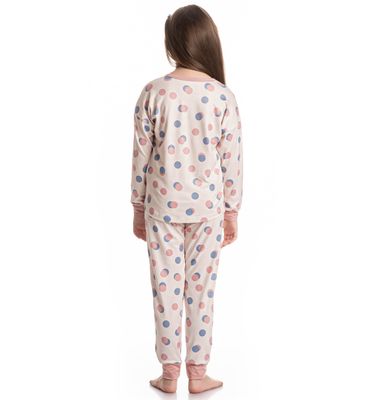 Pijama Longo Infantil Velvet Sheep - Imagem 2 - Mobile