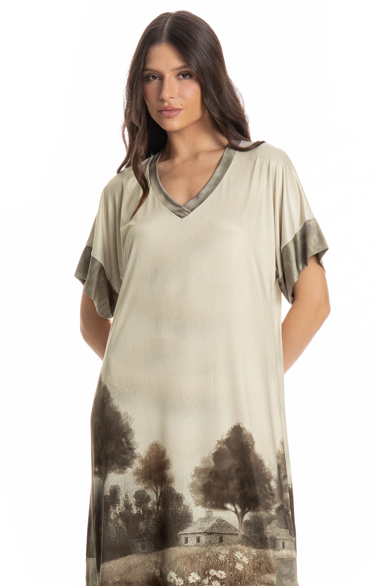 Kaftan Longo Campo - Imagem 3 - Mobile