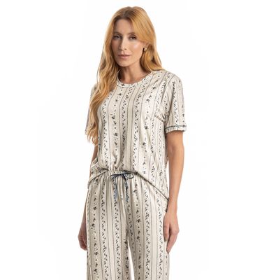 Pijama Feminino Capri Nina - Imagem 3 - Mobile